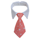 Large Dogs Cats Striped Pet Grooming Supplies Formal Collar Dog Necktie Bow Tie