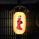 10 inch Customized Chinse Style Character Painted Lantern for Hanging (D) Newly