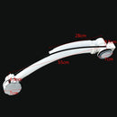 Connection Pop-Up Round Bathtub Drain Tube Waste Pipe Concealed Bath Overflow