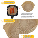 Air Fryer Silicone Pot - Replacement of Parchment Liner Paper (Yellow) Newly