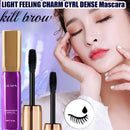 Light & Charming Dazzling Dense Mascara Long-lasting No Curling Beauty E9K3