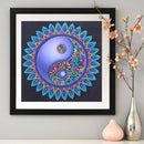 Special Shaped Drill Diamond Painting DIY Mandala Flowers Rhinestone Picture