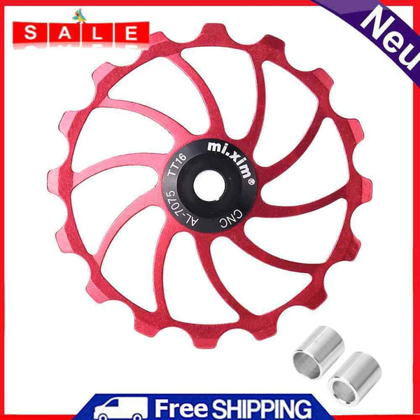 Mi Xim Bicycle Bearing Rear Derailleur Wheel MTB Bike Aluminum Bearing Pulley