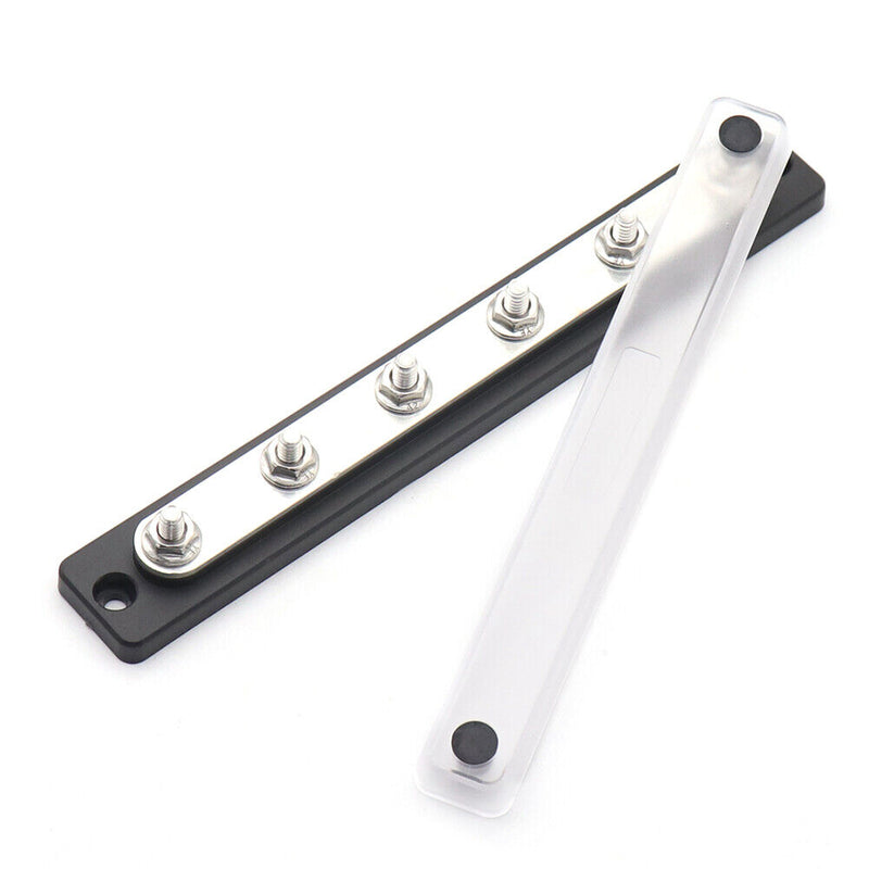 Bus Bar 48V 100 150 Amp Busbar Bar with Transparent Cover for Truck Boat RV