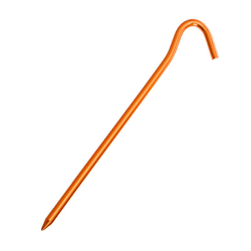 Ground Nail Aluminium Alloy Tent Accessories with Hooks for Camping Hiking Beach