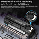 TEUCER 3 Pin M.2 Solid State Hard Disk Fan Heatsink for NVMe NGFF 2280 SSD Newly