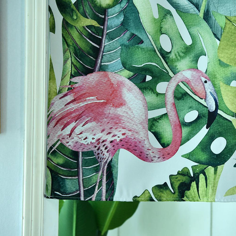 Japanese Digital Printed Short Sheer Kitchen Doorway Curtains Home Decor (E