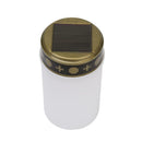 Cemetery Electronic LED Candle Lamp Flameless Solar Decor Tea Light (White)
