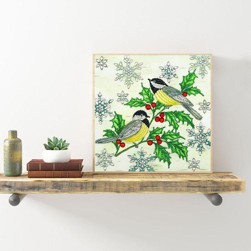 5D DIY Special Shaped Diamond Painting Magpie Cross Stitch Craft Kits Wall Arts
