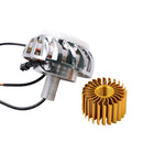 Dual Halo Motorcycle 12V-85V Projector Hi/Lo Beam LED Red Blue Halo Newly