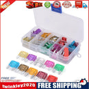 100pcs Mini Car Fuses 3A 5A 7.5A 10A 15A 20A 25A 30A 35A 40A with Box+Clip