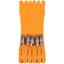 5pcs/set Metal Fishing Hook Worm Knots Fishing Hook Texas Rig Set Tools Zub