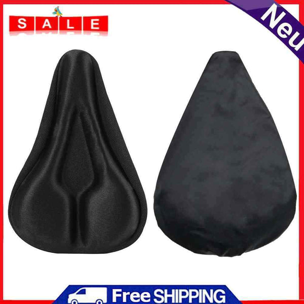 Bicycle Saddle Pad Cycling Seat Cover MTB Bike Sponge Breathable Cushion Pads