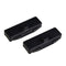 Stylish Seat Belt Adjusting Clip Tension Adjuster for Car Pack of 2 Black