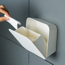 Bathroom Cotton Swab Holder Cotton Box with Cover Waterproof Dust-Proof Newly
