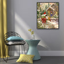 Full Cross Stitch Handcraft 11CT Stamped Postbox Needlework DIY Home Ornament