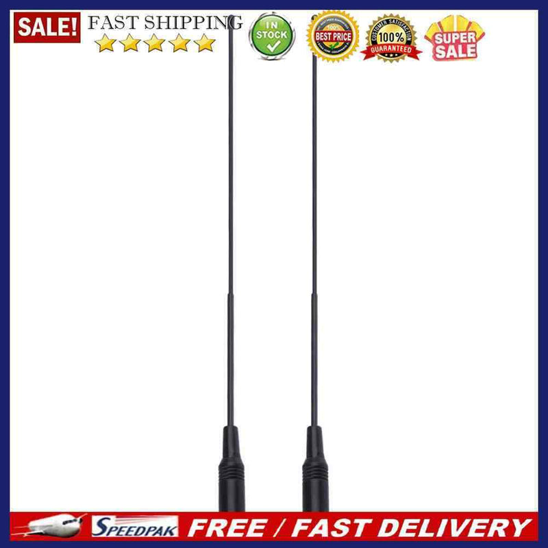 2Pcs NA-771 High Gain SMA-Female Radio Antenna for Baofeng UV-5R KG-UVD1