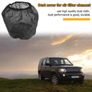 Black Dust-proof Air Filter Protective Cover for High Flow Air Intake Filters