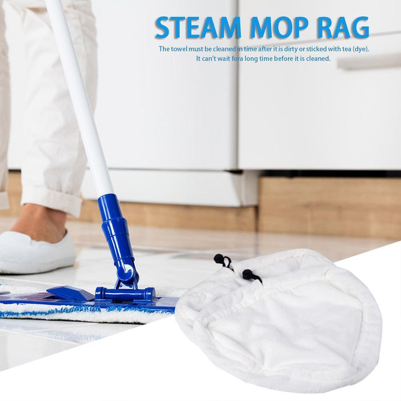 Steam Washable Mop Cloth Cover Microfiber Floor Cleaning Replacement Pads Newly