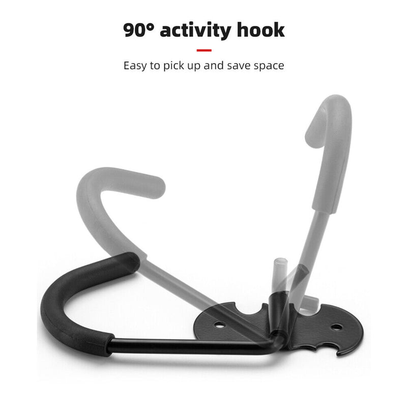 Bicycle Wall Mounted Rack Stand Holder Folding MTB Road Bike Hanging Hook Newly