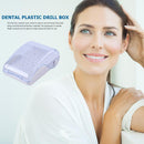 Dental Plastic Bur Box 60 Holes Drill Placement Box Oral Care Dental Tools Newly