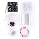 Thermoelectric Peltier Refrigeration Cooling System Kit Cooler DIY Newly