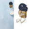 Punchfree Bathroom Storage Rack Washbasin Wall Organizer Hanger (Black Cat)