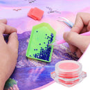 Diamond Painting Kit Glue Clay with Box Point Drill Beads Pen Mud (White)