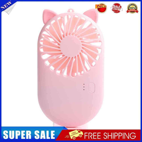 #A USB Rechargeable Mini Fan Adjustable 3 Gear Summer Personal Pocket Cooling Fa