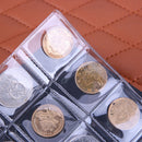 120 Banknote Storage Penny Pockets Money Album Book Collecting (Blue) Newly