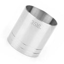 Stainless Steel Cocktail Measuring Cup Cylindrical Drink Mixer (35mL)