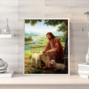 Religion Jesus Drawing Full Round Drill Diamond Painting Art Craft for Adults