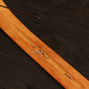 Plain Wooden Aromatherapy Keisaku Stick Holder Censer Ash Catcher Incense Bvrne
