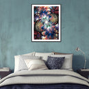 DIY Diamond Painting Kits Symmetrical Pattern Abstract Full Round Drill Pictu