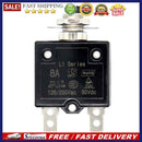 Manual Reset 125-250V AC 50V DC Push Button Thermal Circuit Breaker(8A)