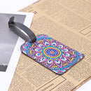 DIY Special Shaped Diamond Painting Mandala Leather Luggage Boarding Pass Newly