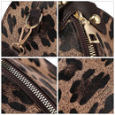 Large Capacity Luxury Leopard Print Handbag Messenger Bag Shoulder Bag
