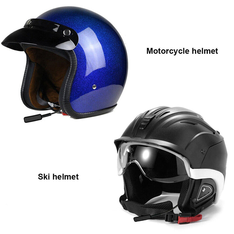 Motorcycle Helmet Headset Speakers Headphones Handsfree Bluetooth-compatibl