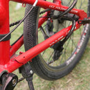 Plastic Bicycle Chain Protection Bike Frame Protector Chainstay Pad (Red) Newly