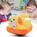 Cartoon Baby Sofa Cover Learn to Sit Sofa without Cotton Support (Penguin) Newly