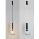 Dining Room Straight Hanging Lighting Abstract Ceiling Light Pendant Lamp LED