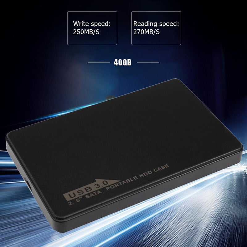 2.5 inch External HDD High Speed USB Micro B to USB 3.0 Plastic Hard Disk Drive