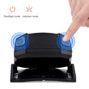 USB Rechargeable Headlamp Gesture Sensor Headlight Head Flashlight (Black)