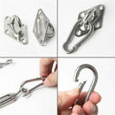Awning Accessory Hardware Hook Sun Sail Fix Fitting Shade Canopy Fixing Kit