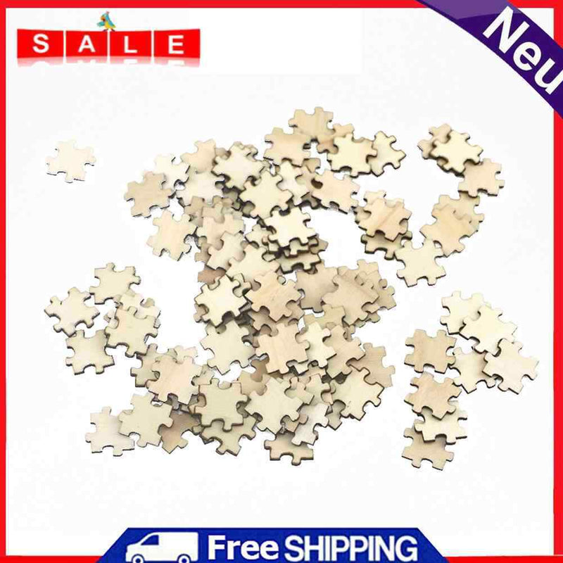 Creative Wood Chips DIY Handmade Cutout Craft Slices for Wedding Home Hang Decor