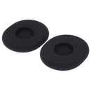 1 Pair Durable Soft Memory Foam Earpads for Headphones Protein Leather