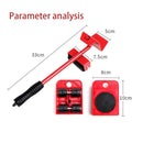 Heavy Duty Moving Appliance Furniture Lifter Furniture Mover Set Roller