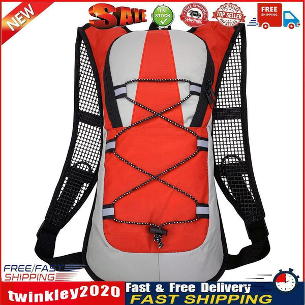 5L Bike Outdoor Sport Cycling Water Bag Backpack Bladder Rucksack (Red) Newly