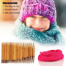 13 Sizes Changeable Aluminium Circular Kntting Needle Ring Set Crochet Yarn