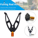 Fishing Rod Holders Telescopic Fishing Grip Rods Support Stand (V Shape) Newly